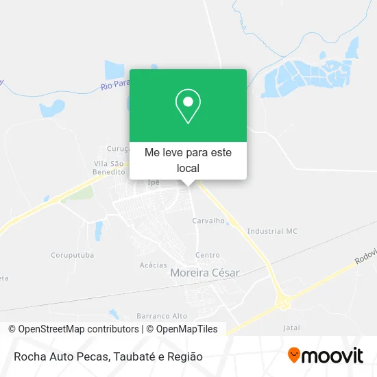Rocha Auto Pecas mapa