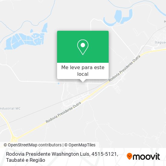 Rodovia Presidente Washington Luís, 4515-5121 mapa