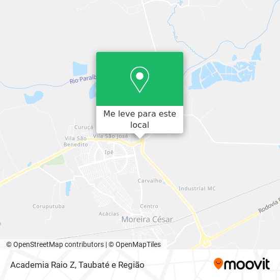 Academia Raio Z mapa