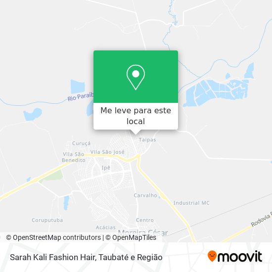 Sarah Kali Fashion Hair mapa