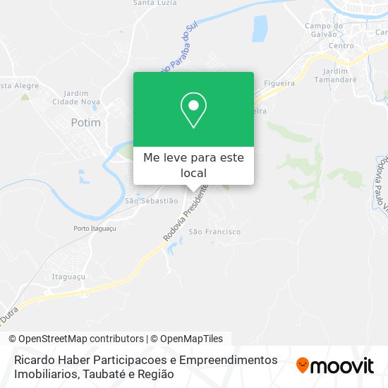 Ricardo Haber Participacoes e Empreendimentos Imobiliarios mapa