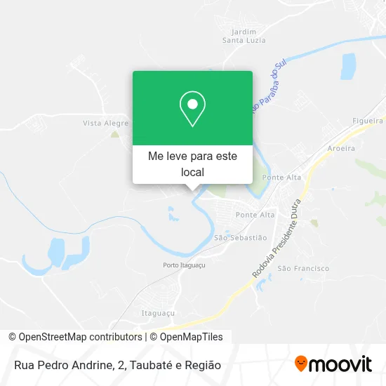 Rua Pedro Andrine, 2 mapa