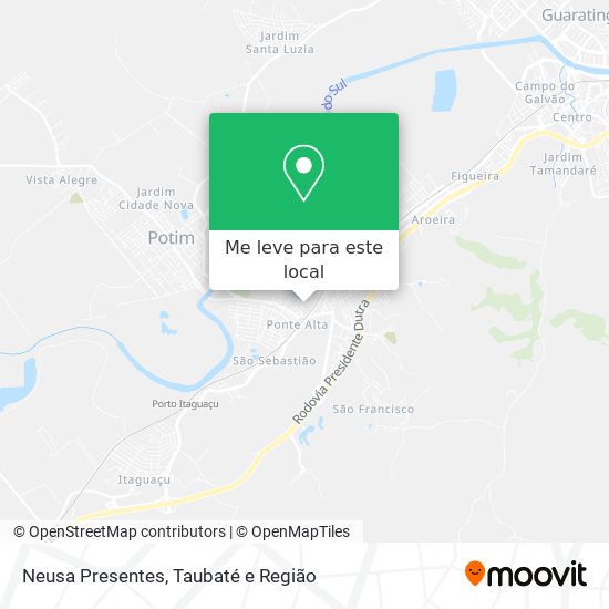 Neusa Presentes mapa