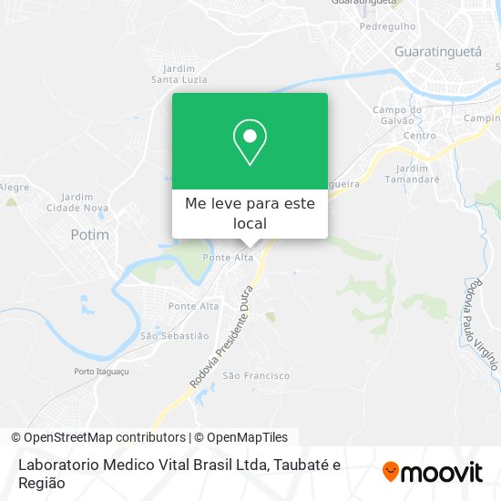 Laboratorio Medico Vital Brasil Ltda mapa
