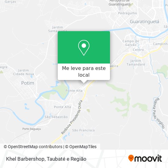 Khel Barbershop mapa