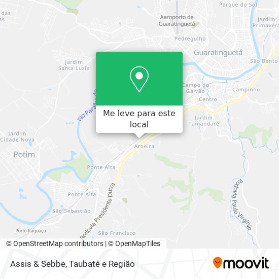Assis & Sebbe mapa