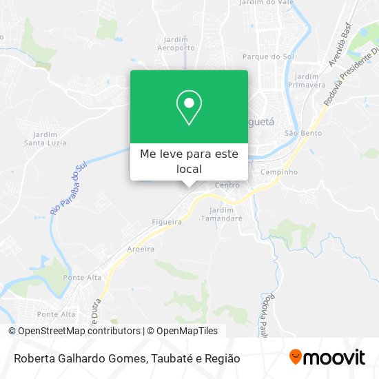 Roberta Galhardo Gomes mapa
