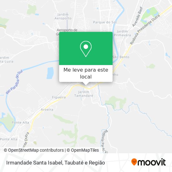 Irmandade Santa Isabel mapa
