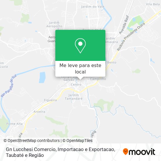 Gn Lucchesi Comercio, Importacao e Exportacao mapa