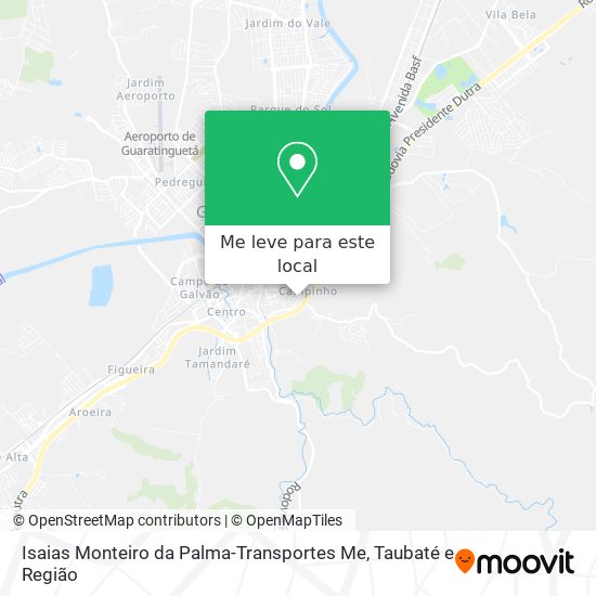 Isaias Monteiro da Palma-Transportes Me mapa
