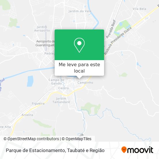 Parque de Estacionamento mapa