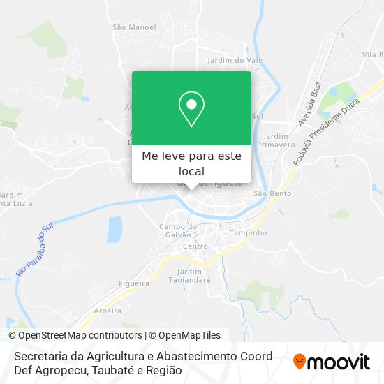 Secretaria da Agricultura e Abastecimento Coord Def Agropecu mapa