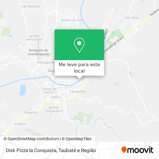 Disk Pizza la Conquista mapa