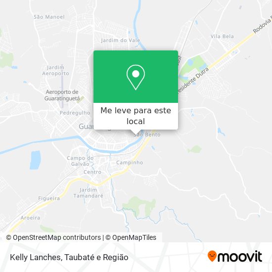 Kelly Lanches mapa