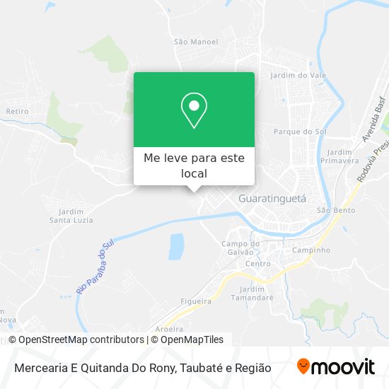 Mercearia E Quitanda Do Rony mapa