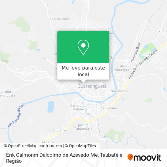 Erik Calmonm Dalcolmo de Azevedo Me mapa