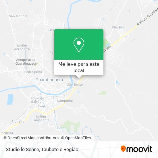 Studio le Senne mapa
