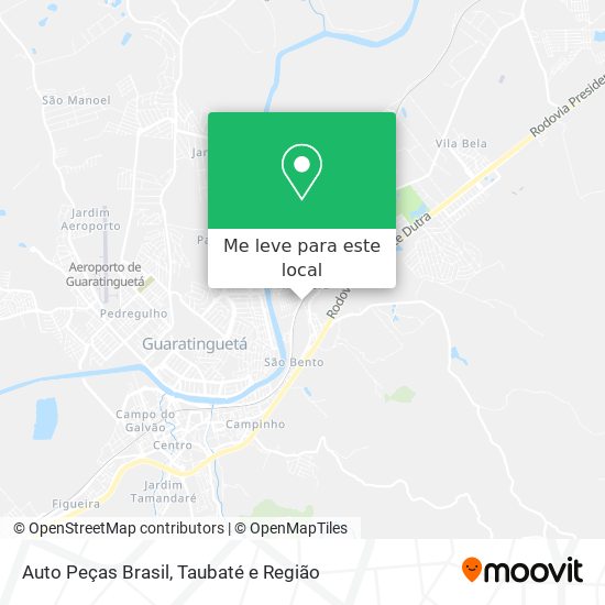 Auto Peças Brasil mapa