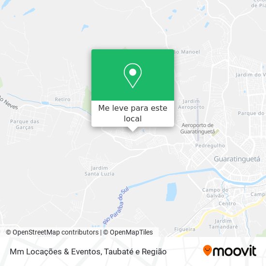 Mm Locações & Eventos mapa