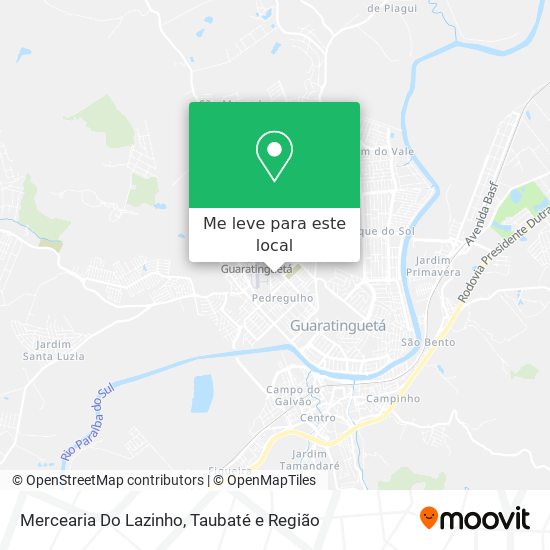 Mercearia Do Lazinho mapa