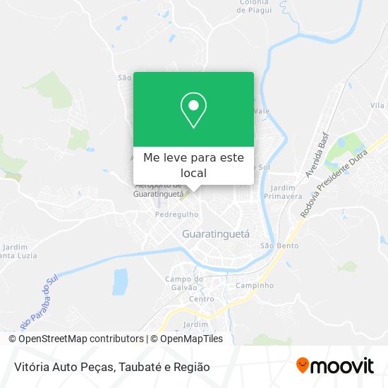 Vitória Auto Peças mapa