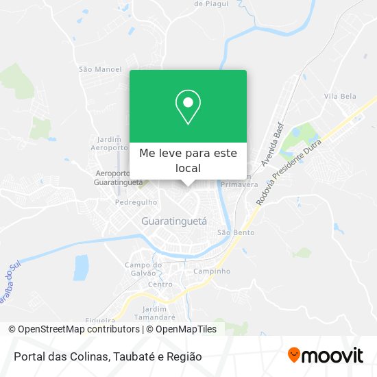 Portal das Colinas mapa