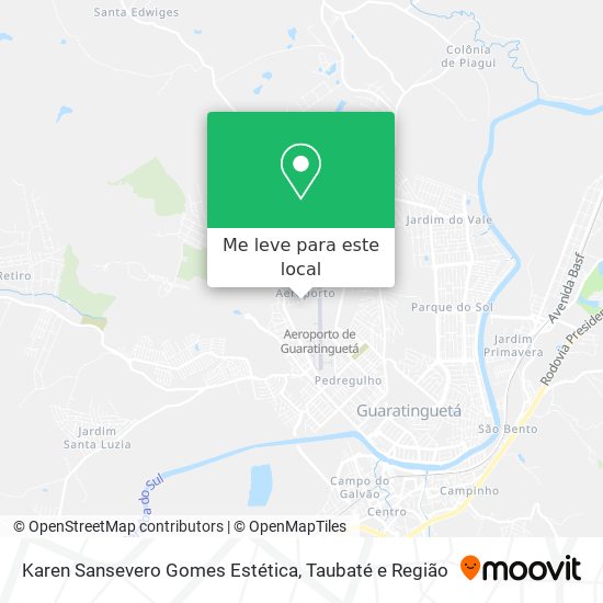 Karen Sansevero Gomes Estética mapa