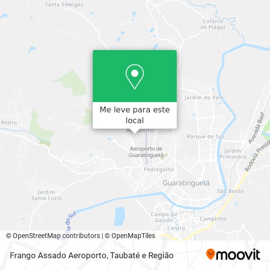 Frango Assado Aeroporto mapa