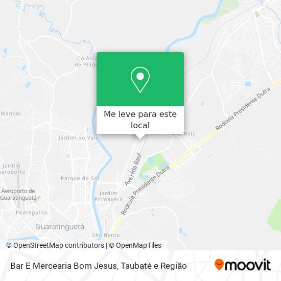 Bar E Mercearia Bom Jesus mapa