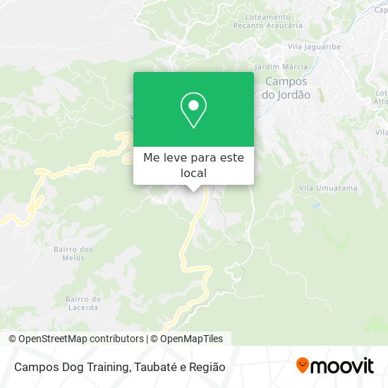 Campos Dog Training mapa