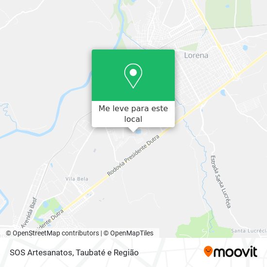SOS Artesanatos mapa