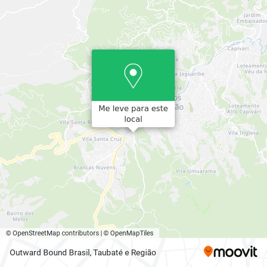 Outward Bound Brasil mapa