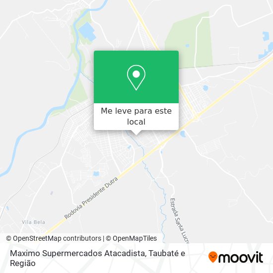 Maximo Supermercados Atacadista mapa