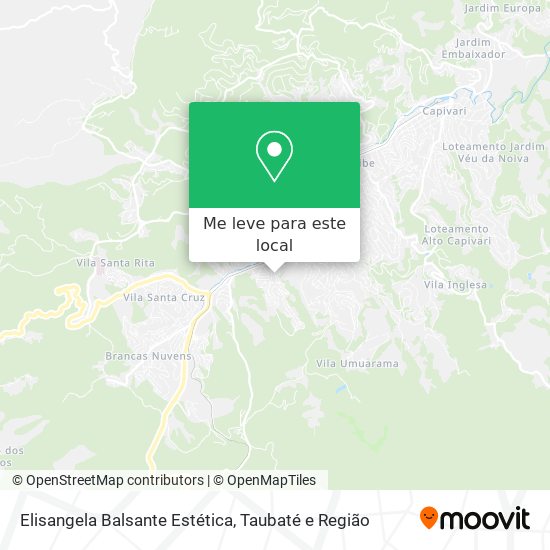 Elisangela Balsante Estética mapa