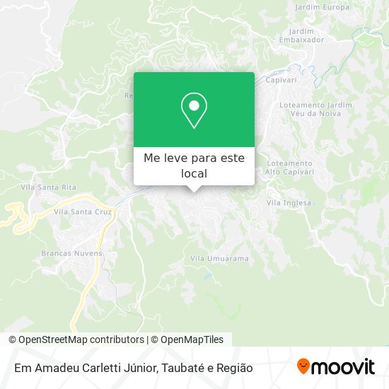 Em Amadeu Carletti Júnior mapa