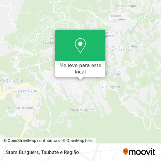 Stars Burguers mapa