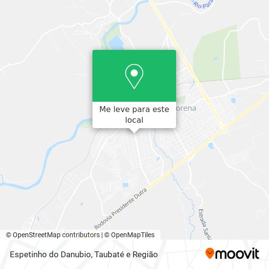 Espetinho do Danubio mapa