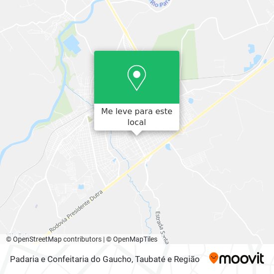 Padaria e Confeitaria do Gaucho mapa