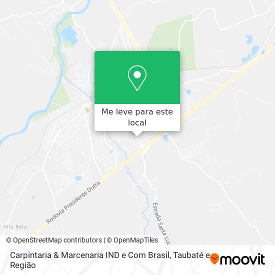 Carpintaria & Marcenaria IND e Com Brasil mapa