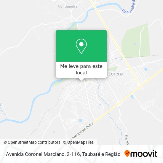 Avenida Coronel Marciano, 2-116 mapa