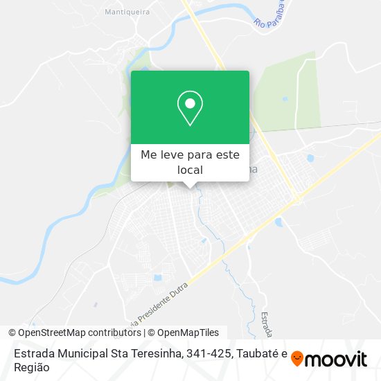 Estrada Municipal Sta Teresinha, 341-425 mapa