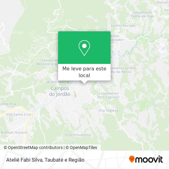 Ateliê Fabi Silva mapa