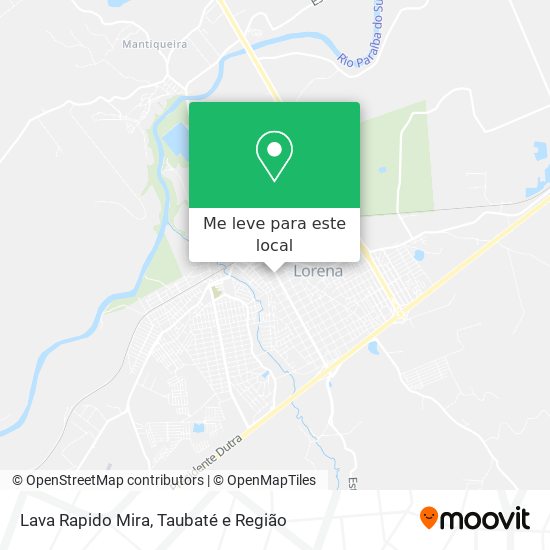 Lava Rapido Mira mapa