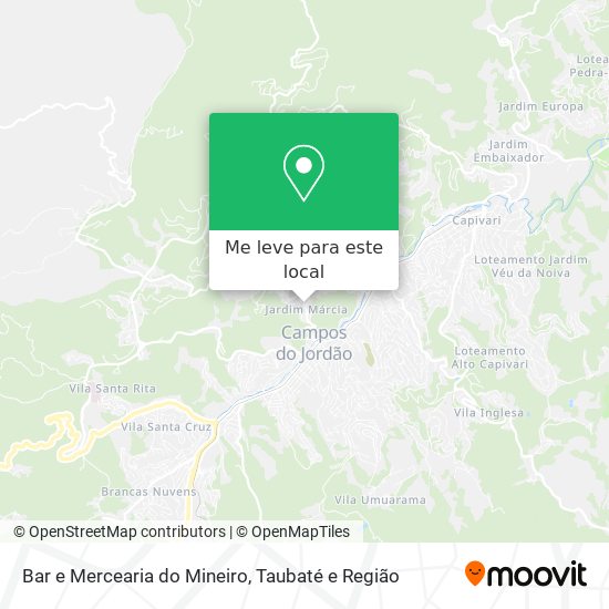 Bar e Mercearia do Mineiro mapa