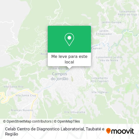 Celab Centro de Diagnostico Laboratorial mapa