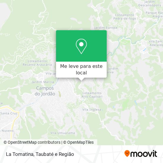 La Tomatina mapa