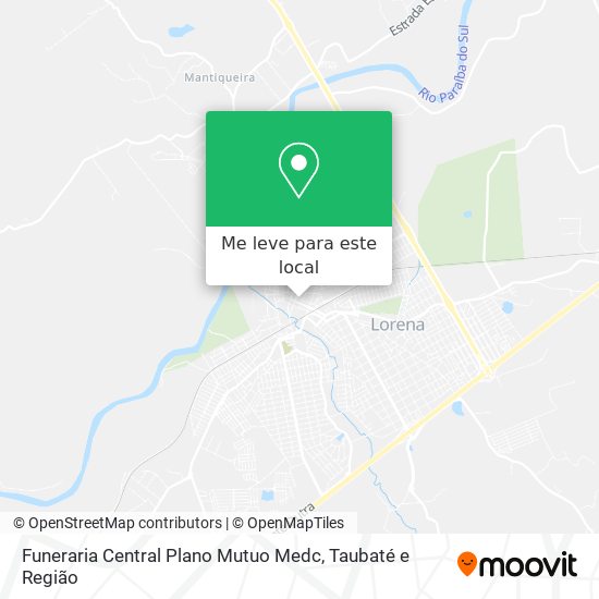 Funeraria Central Plano Mutuo Medc mapa