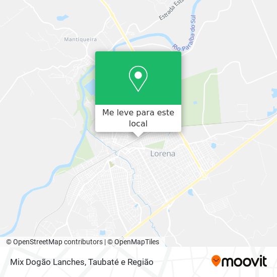 Mix Dogão Lanches mapa