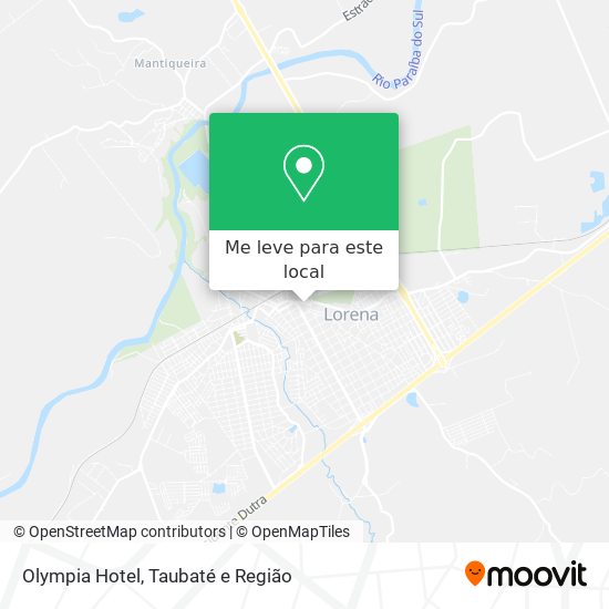 Olympia Hotel mapa