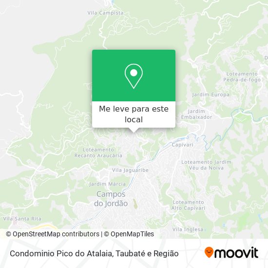 Condominio Pico do Atalaia mapa